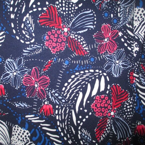 NEW 1X Plus Size American print Beautiful womens dress - Picture 3 of 5